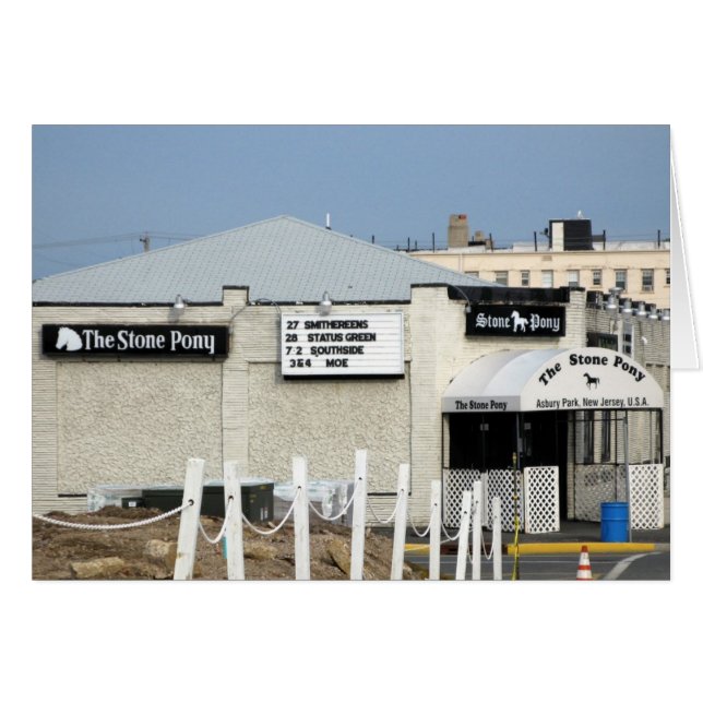 The Stone Pony in Asbury Park, NJ (Front Horizontal)
