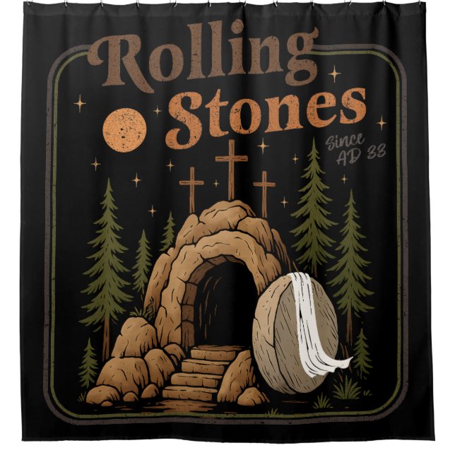 The Stone Was Rolled Away He Is Alive Easter (Front)
