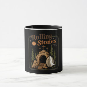 The Stone Was Rolled Away He Is Alive Easter Mug