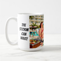 “The Storm Can Wait” – A Self Denial Cartoon