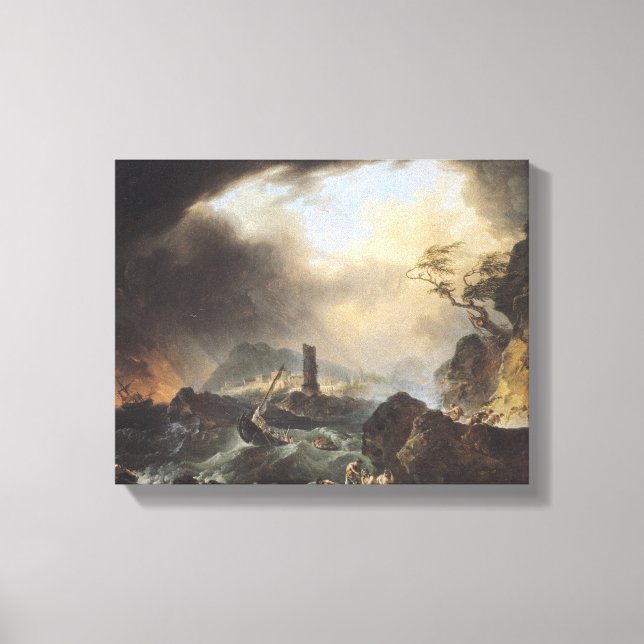The Storm Canvas Print (Front)