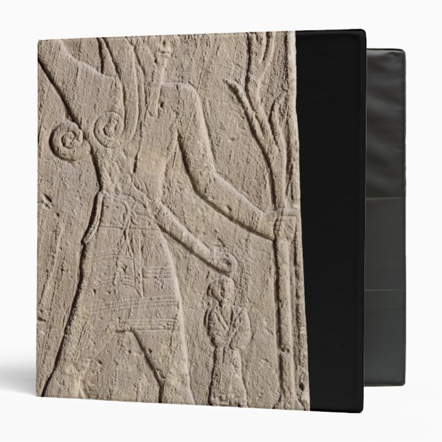 The storm-god Baal with a thunderbolt Binder (Front/Inside)