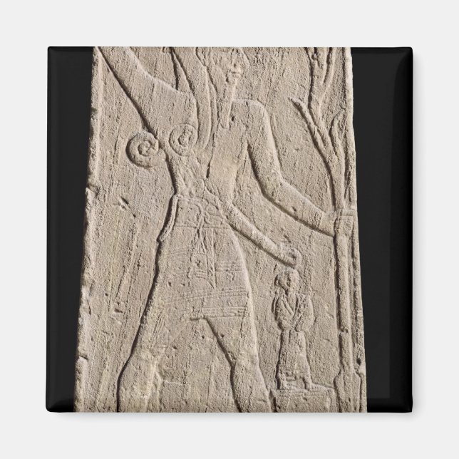 The storm-god Baal with a thunderbolt Magnet (Front)