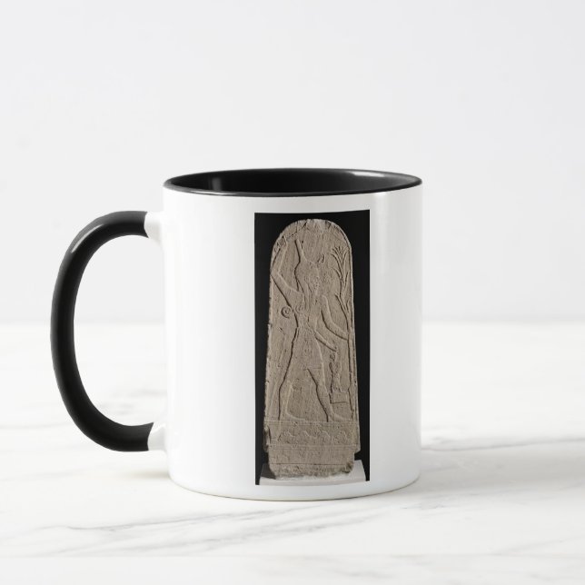 The storm-god Baal with a thunderbolt Mug (Left)