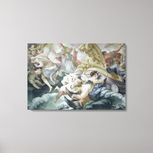The Storm Miraculously Calmed on Contact with the Canvas Print
