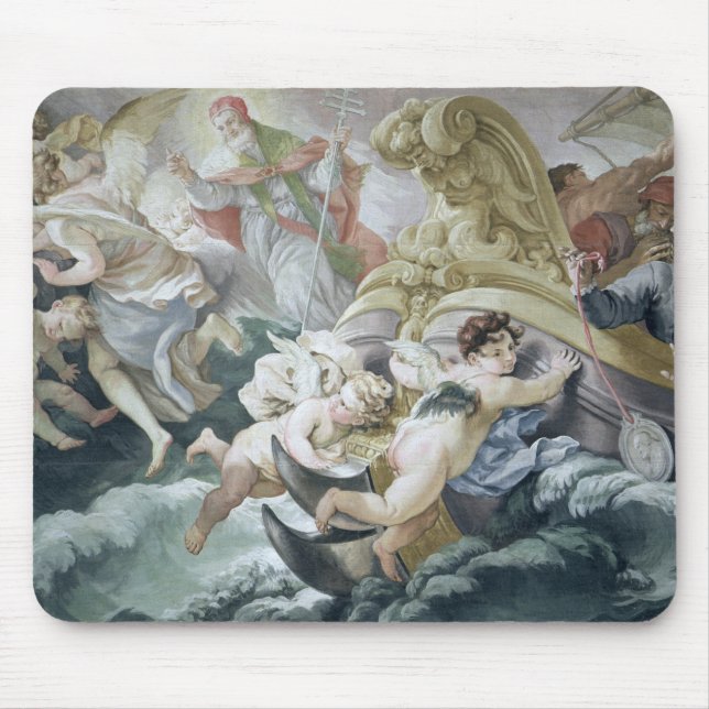 The Storm Miraculously Calmed on Contact with the Mouse Pad (Front)