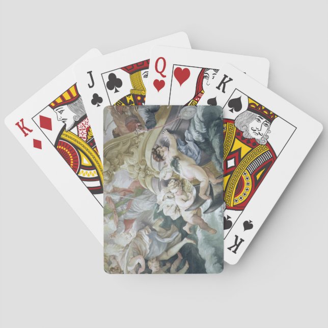 The Storm Miraculously Calmed on Contact with the Playing Cards (Back)