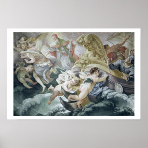 The Storm Miraculously Calmed on Contact with the Poster