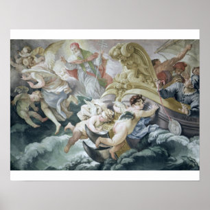 The Storm Miraculously Calmed on Contact with the Poster