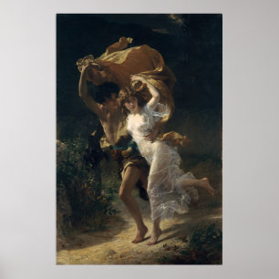 The Storm - Pierre-Auguste Cot Poster