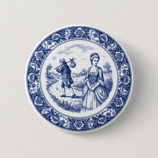 The Stormy Departure 2 Inch Round Button