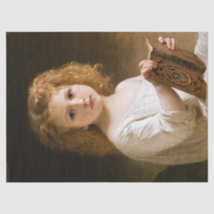 The Story Book by William-Adolphe Bouguereau Tissue Paper