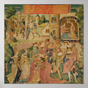 The Story of Perseus, 15th-16th century Poster