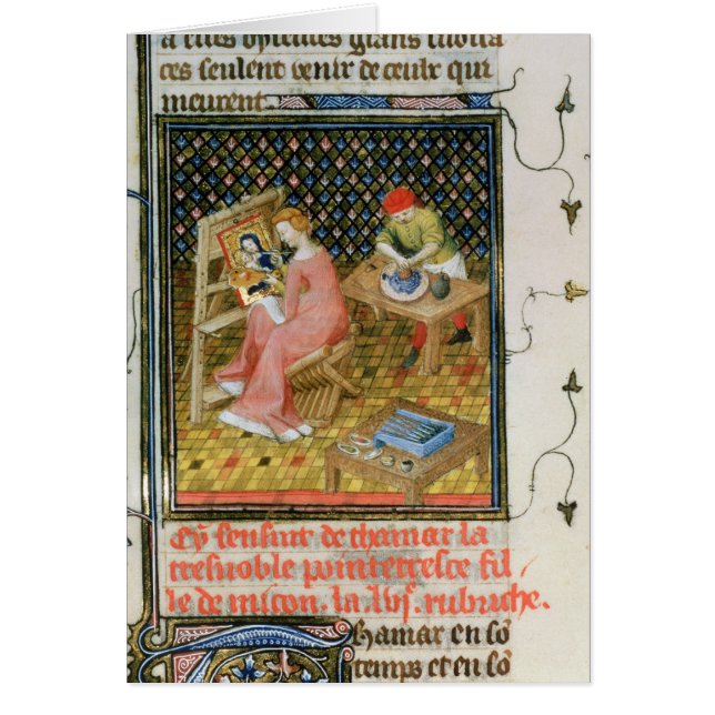 The Story of Thamyris, from `De Claris (Front)