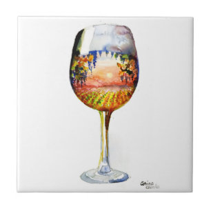 The story of wine tile