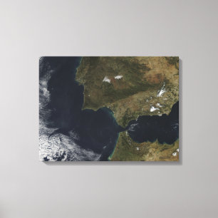 The Strait of Gibraltar Canvas Print