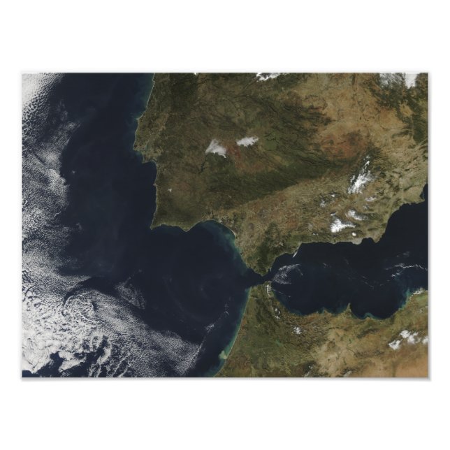 The Strait of Gibraltar Photo Print (Front)