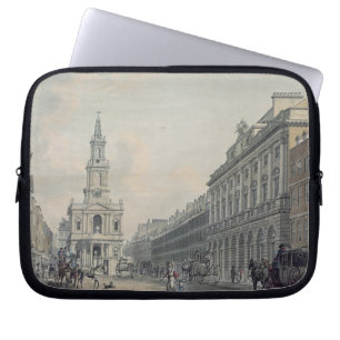 The Strand with Somerset House and St. Mary le Str Laptop Sleeve