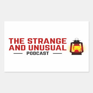 The Strange and Unusual Podcast Stickers
