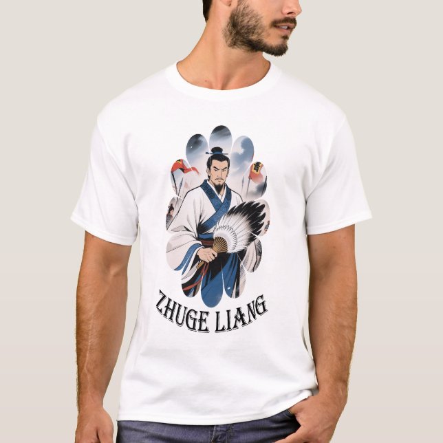 The Strategist’s Mind Men White T-Shirt (Front)