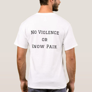 The Stray Dogs - No Violence tshirt