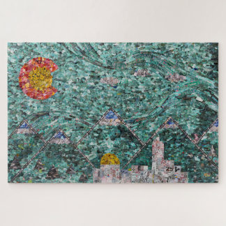 The Streets of Denver Jigsaw Puzzle