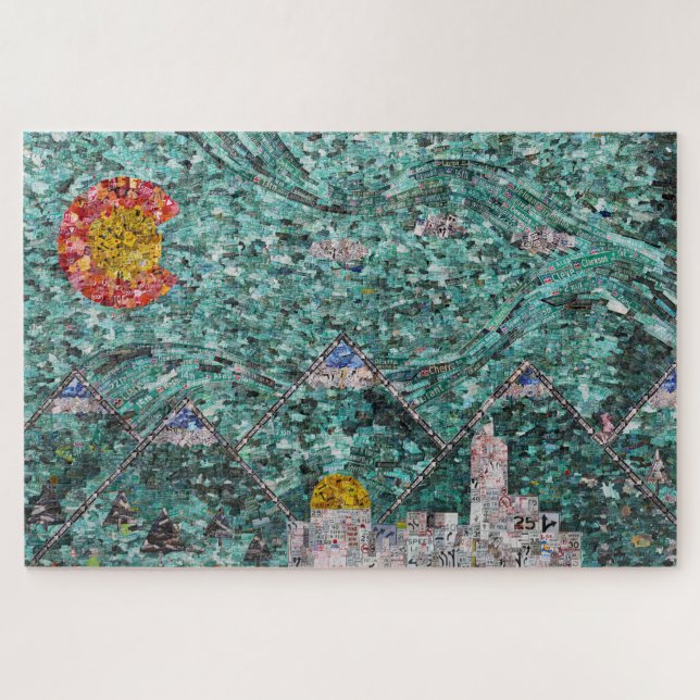 The Streets of Denver  Jigsaw Puzzle (Horizontal)