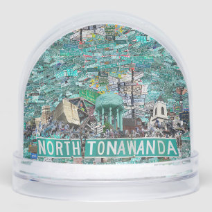 The Streets of North Tonawanda Snow Globe