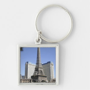 The Strip, Paris Las Vegas, Luxury Hotel Keychain