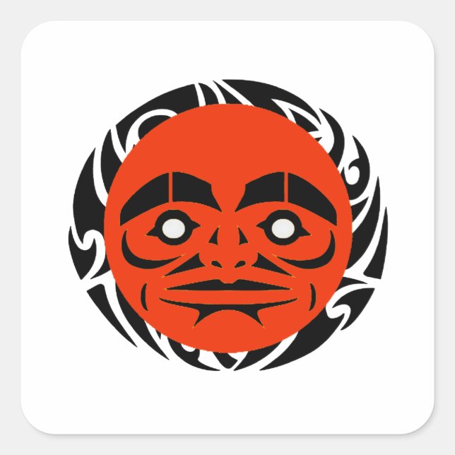 THE STRONG ONE SQUARE STICKER (Front)