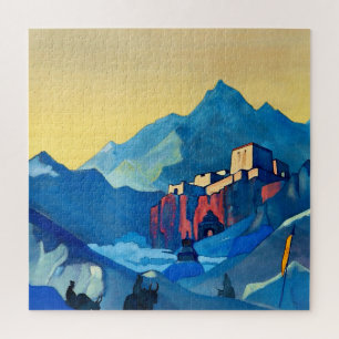“The Stronghold of the Spirit” by Nicholas Roerich Jigsaw Puzzle