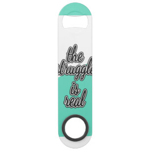 The Struggle is Real Colour Block Bar Key