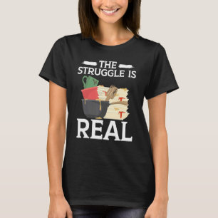 The Struggle Is Real Dishwashing Profession Dishwa T-Shirt