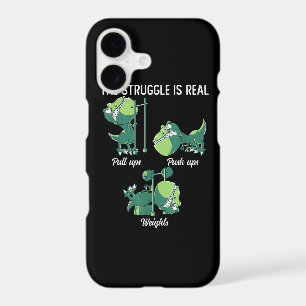 The Struggle is Real Funny Dinosaur T-Rex Gym