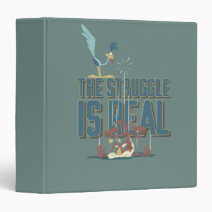 The Struggle Is Real ROAD RUNNER™ & Wile E. Coyote Binder
