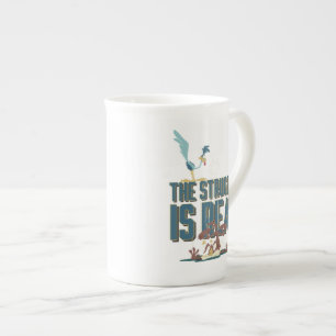 The Struggle Is Real ROAD RUNNER™ & Wile E. Coyote Bone China Mug