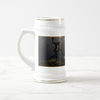 The Struggle of the Knight Templar Beer Stein