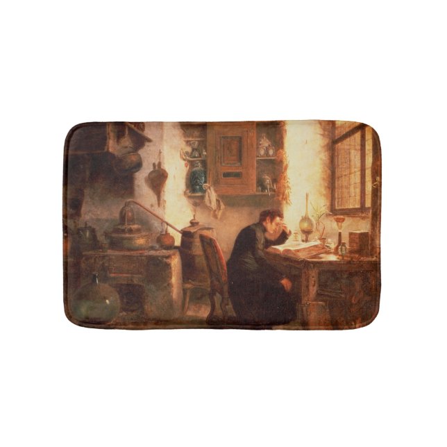 The student of chemistry and pharmacy bath mat (Front)