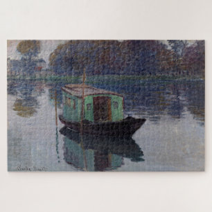 The Studio Boat 1874 - Claude Monet Jigsaw Puzzle