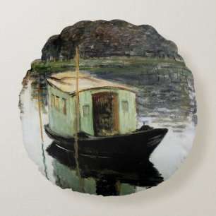 The Studio Boat Round Pillow
