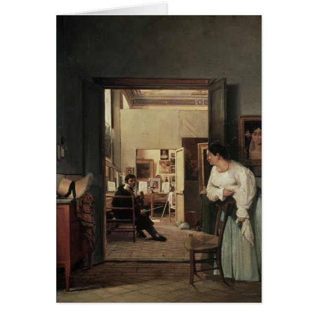 The Studio of Ingres in Rome, 1818 (Front)