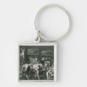The Studio of Jacques Louis David Keychain