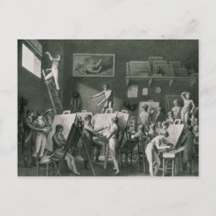 The Studio of Jacques Louis David Postcard