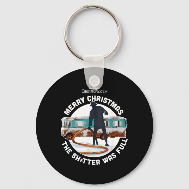 The Stuffter Was Full Keychain (Front)