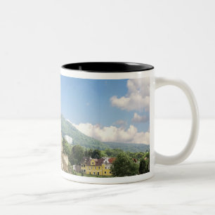 The stunning Schonbuhel Castle sits above the Two-Tone Coffee Mug