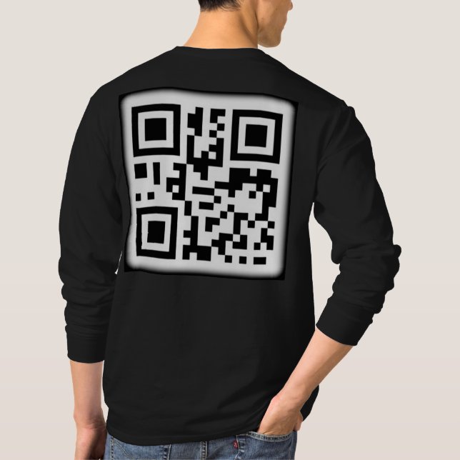 The Stylish QR Code T-Shirt (Back)