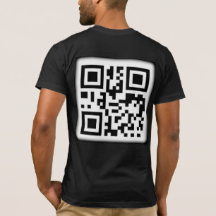 The Stylish QR Code T-Shirt