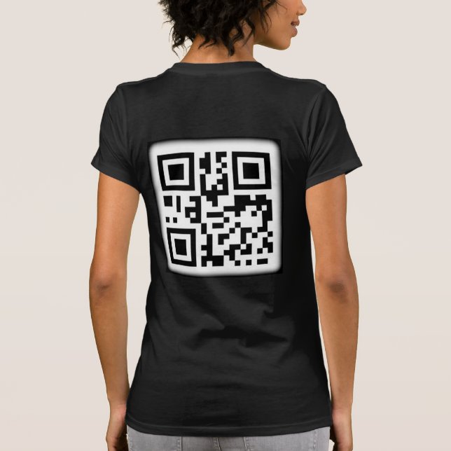 The Stylish QR Code T-Shirt (Back)