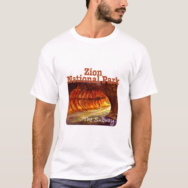 The Subway, Zion National Park T-Shirt (Front)