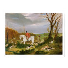 The Suffolk Hunt - Going to Cover near Herringswel